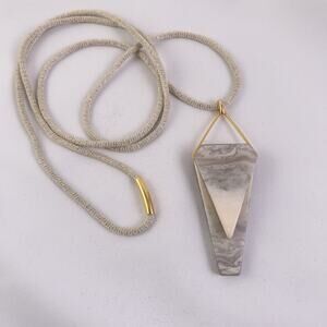 Lafayette 148 New York made in Italy pendant necklace sparkly rope